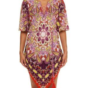 ROBERT GRAHAM silk scarf dress